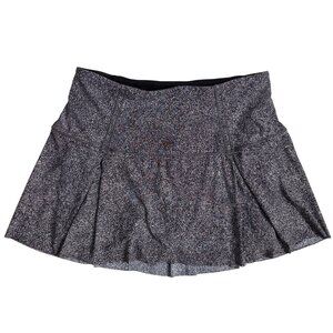 Lululemon Lost In Pace Skirt (Regular) (13") Sea Spray Alpine White Dark Chrome